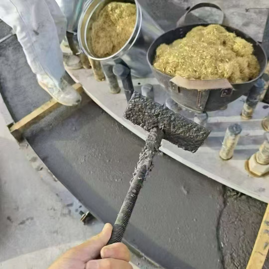 华龙C120钢纤维高强无收灌浆料 轧机压缩机汽轮机发电机锻压设备底座灌浆材料